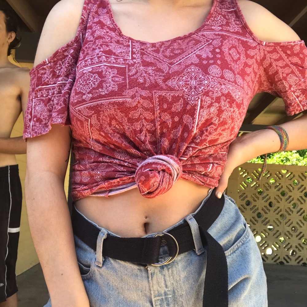 Red Bandana Shirt